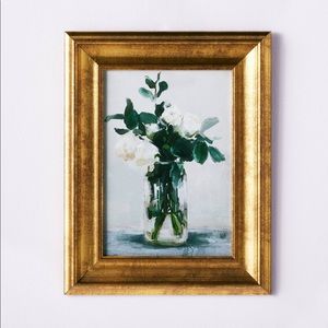 Studio McGee 11” x 14” Framed Floral Canvas